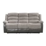 Greensboro 3+2+1 Fabric Manual Motion Recliner - Dark Grey