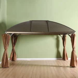 New Montero Metal Gazebo - Brown