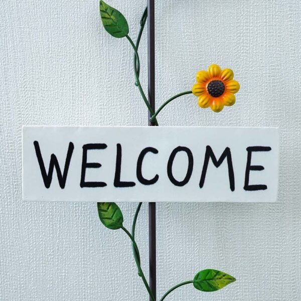 Metal Sticker With Dragonfly 30X2X114Cm