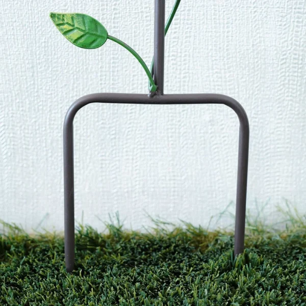 Metal Sticker With Dragonfly 30X2X114Cm