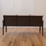 New Sara 7-Seater Sofa Set - Dark Brown/Beige