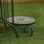 3-Tier Metal/Mosaic Planter - 52X25X65CM