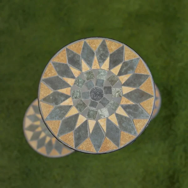 3-Tier Metal/Mosaic Planter - 52X25X65CM