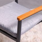 Sylas 1 + 6-Seater Dining Set - Grey/Black