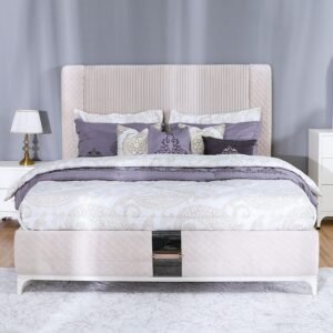 New Aloha 180x200 King Bed - White