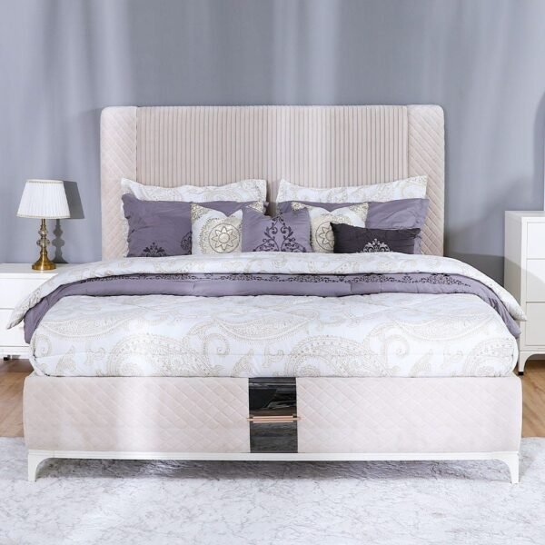 New Aloha 180x200 King Bed - White