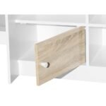 Kinder 90x190 Cabin Bed with Storage - White & Sonoma Oak