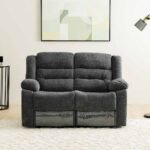 Allende 3+2+1 Fabric Motion Recliner - Smoke Grey
