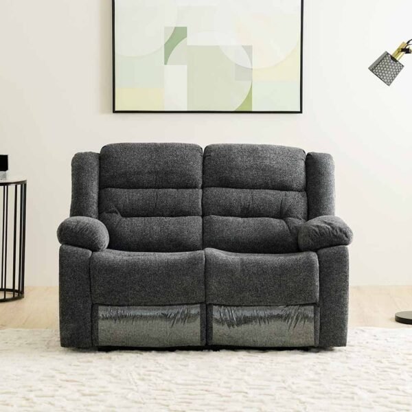 Allende 3+2+1 Fabric Motion Recliner - Smoke Grey