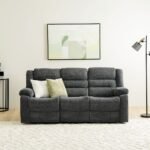Allende 3+2+1 Fabric Motion Recliner - Smoke Grey