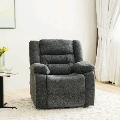 Allende 3+2+1 Fabric Motion Recliner - Smoke Grey