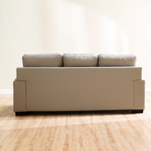 Vegas 3+2+1 Half Leather Sofa-Grey