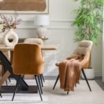 Weller 6-Seater Dining Set - Oak/Black