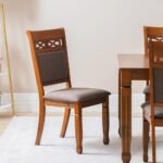 Tobago 1+8 Dining Set - Burnish Oak/Dark Brown