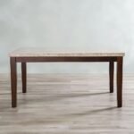 Brody 1+8 Marble Dining Set - White / Oak