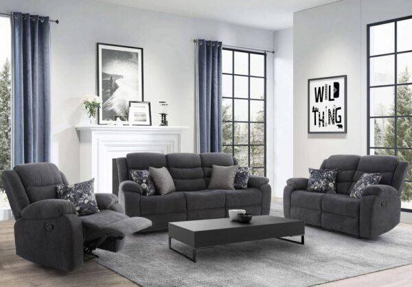Illinois 3+2+1 Fabric Sofa