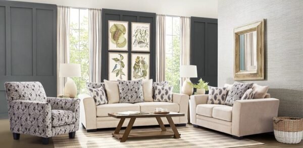 San Antonio Homely 3+2+1 Fabric Sofa