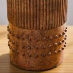 Hugo Poly Resin Table Lamp - Brown - L33xW 33xH61 cm