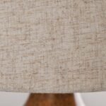 Hugo Poly Resin Table Lamp - Brown - L33xW 33xH61 cm