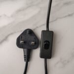 Hugo Poly Resin Table Lamp - Brown - L33xW 33xH61 cm