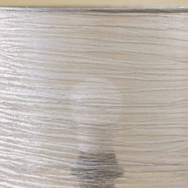 Hugo Stainless Steel Table Lamp - Silver - 28x28x45.5 cm