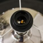 Hugo Stainless Steel Table Lamp - Silver - 28x28x45.5 cm