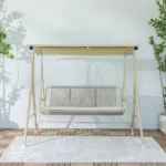 Aliza 3-Seater Swing - Beige