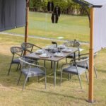 Amanda 1 + 6-Seater Outdoor Dining Set