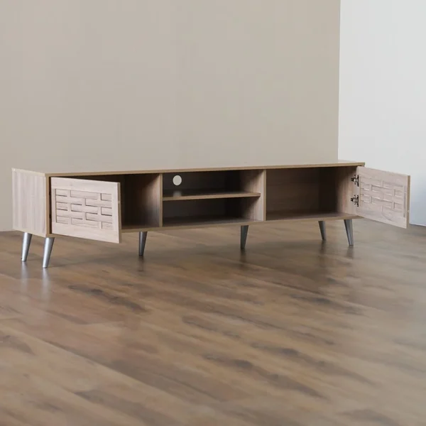 Ave TV Unit - Up to 75 Inches - Sonoma Oak