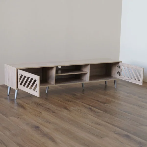 Jax TV Unit - Up to 75 Inch - Sonoma Oak