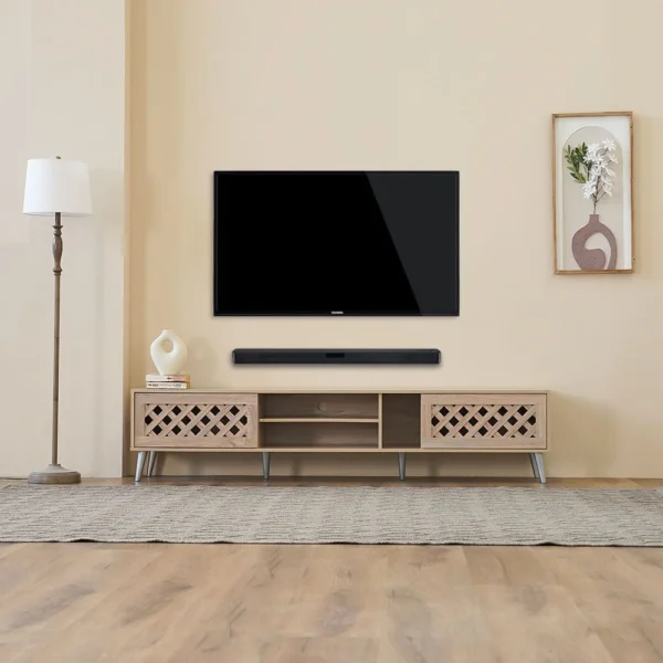 Hamlin TV Unit - Up to 80 Inches - Sonoma Oak