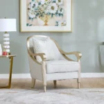 Mercedez 3+2+1 Fabric Sofa-Light Gray/Champange