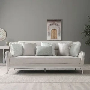 Busselton 3+2+1 Fabric Sofa - Grey