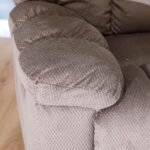 V2 Simone 1-Seater Fabric Recliner Sofa