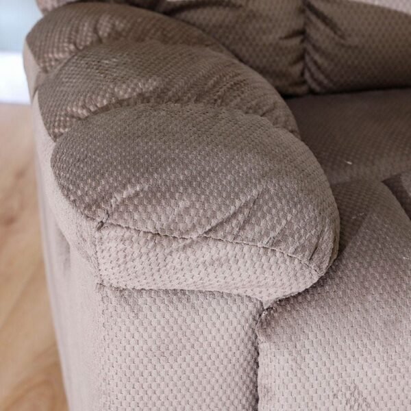 V2 Simone 1-Seater Fabric Recliner Sofa