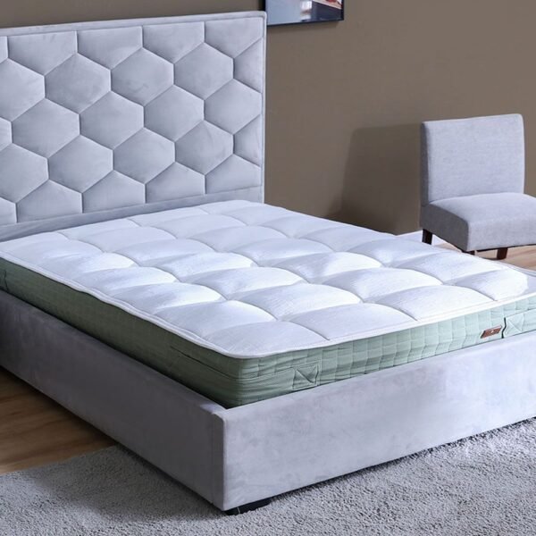 Charcoal Foam with Pocket Spring Medium Firm King Mattress - 180x200x25 cm