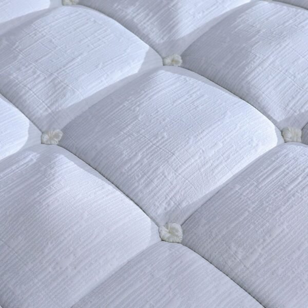 Charcoal Foam with Pocket Spring Medium Firm King Mattress - 180x200x25 cm