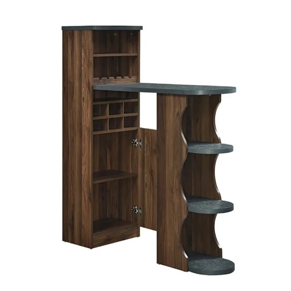 Andrei L 120.6 x W 43 x H 140 cm Wine Cabinet