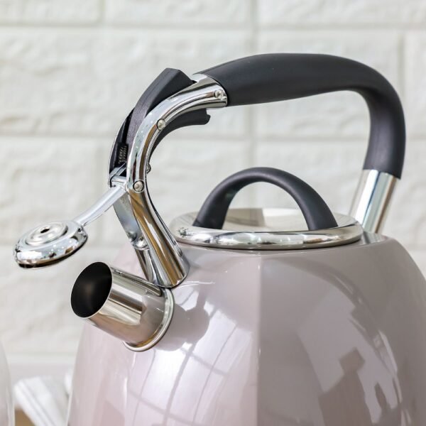 Chef's Delight Stainless Steel Whistling Kettle 2.7L Grey
