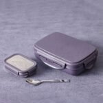 Jaypee Wave-Steel Sr. Spill Proof Lunch Box Raider Grey 610ml