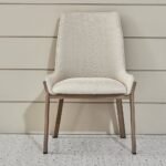 Libra 1 + 8 Dining Set - Dining Table - Light Brown/Beige