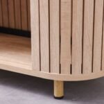 Calibra Bookcase - Whitewash Oak