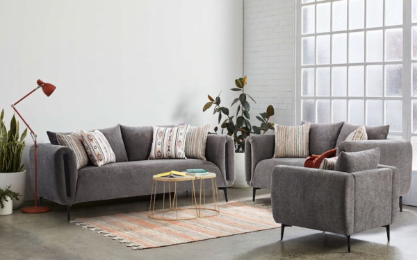Venosa Fabric Sofa Set 3+2+1