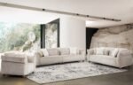 New Port Sofa Grey Sofa Set 4+3+1
