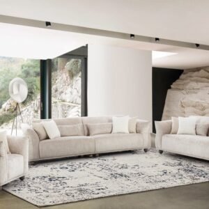 New Port Sofa Grey Sofa Set 4+3+1